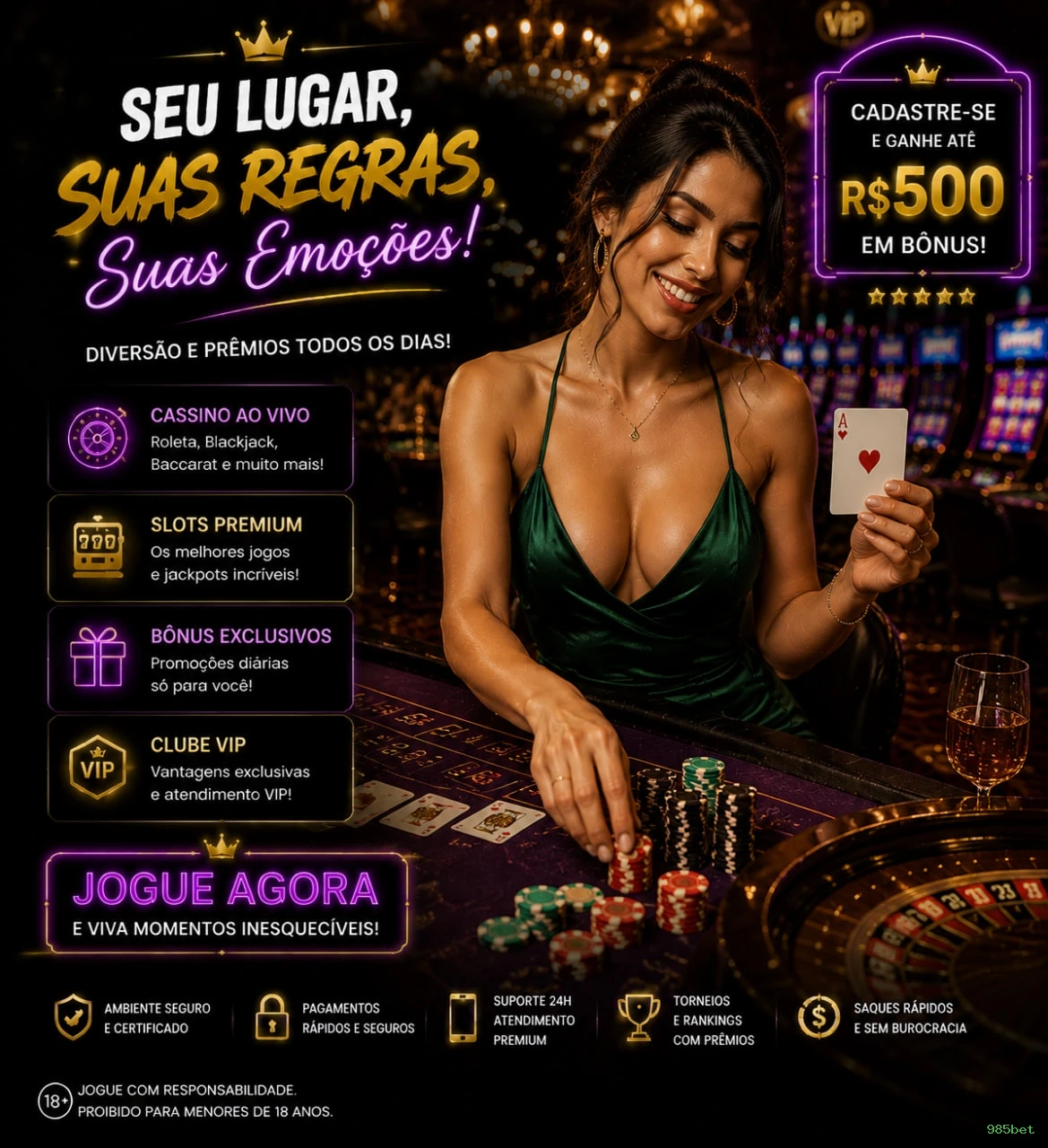 Saque PIX 985bet